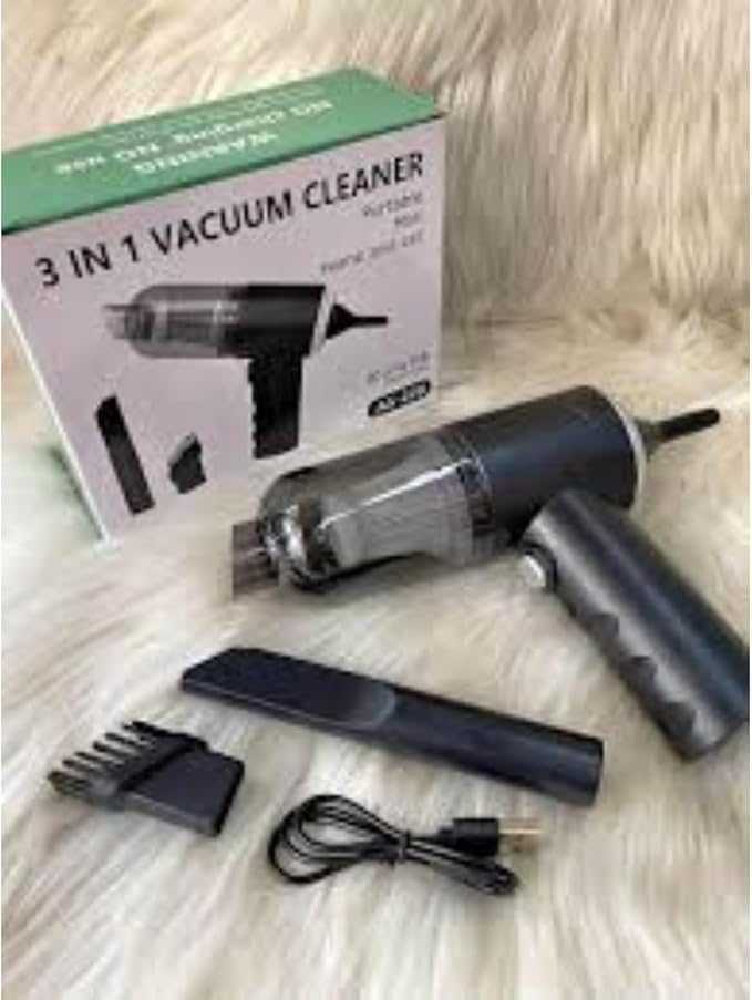 3-in-1 cordless handheld vacuum cleaner – wet and dry cleaning