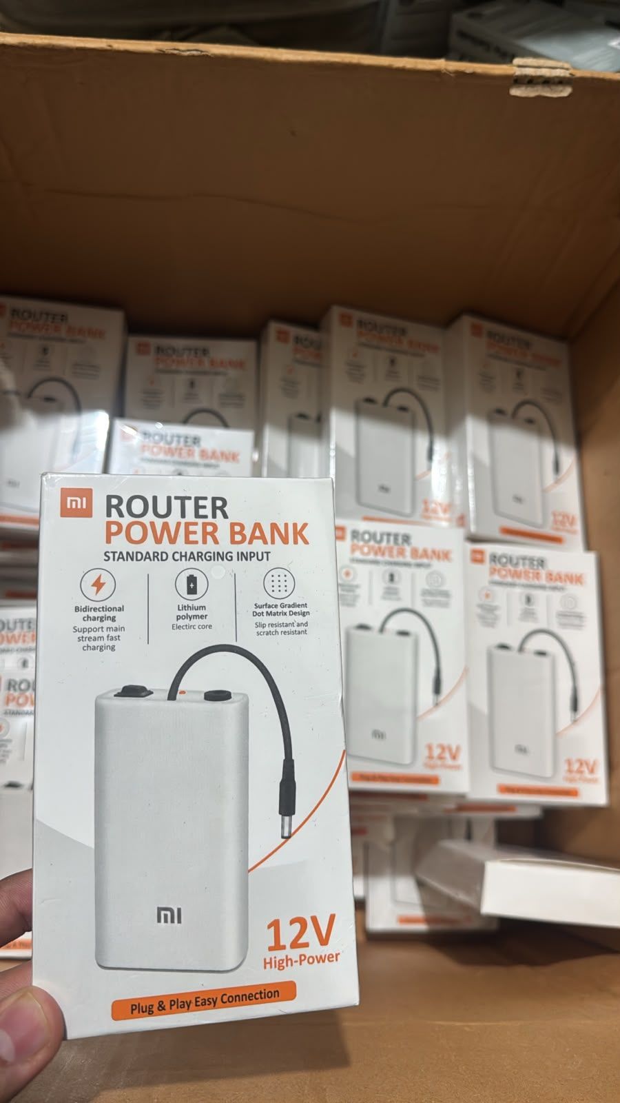 12V router power bank 20000mAh mini UPS – main view