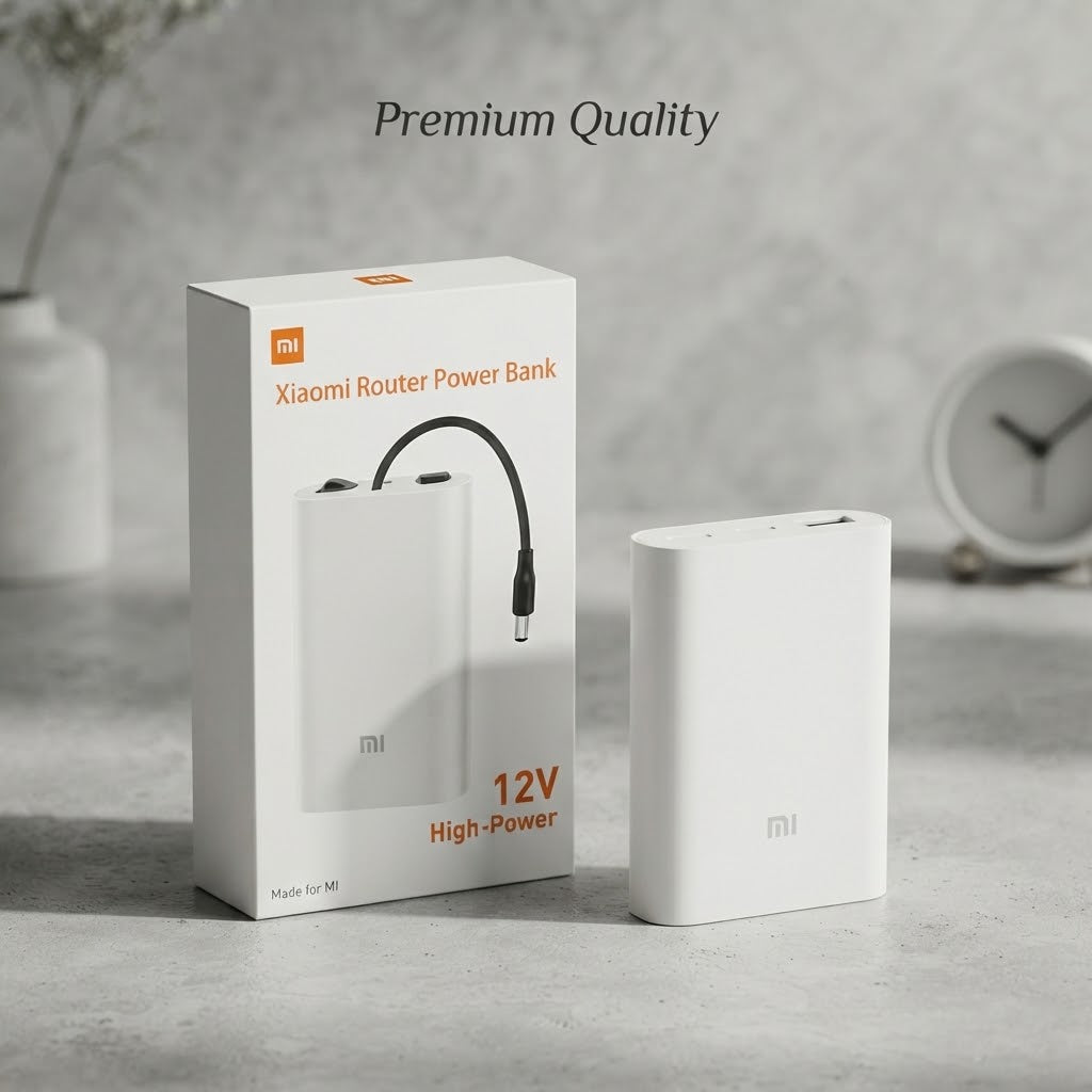 12V router power bank 20000mAh mini UPS – WiFi router backup