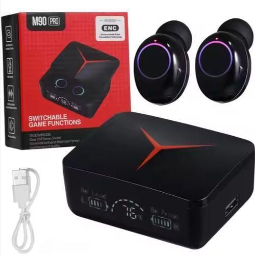 M90 Pro TWS wireless earbuds – Bluetooth earphones